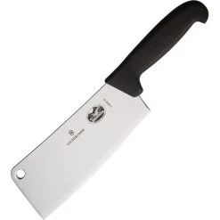 Forschner 5400318 7 Inch Cleaver Kitchen Knife With Black Fibrox Handle