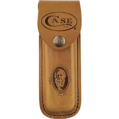 Case 9027 Large Job Case Sheath With Brown Leather Construction