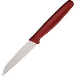 Forschner 50401S Paring Kitchen Knife With Red Nylon Handle