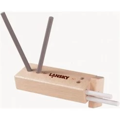 Lansky 33 Deluxe Turn-Box Crock Stick With Two Pre-Set Sharpening Angles