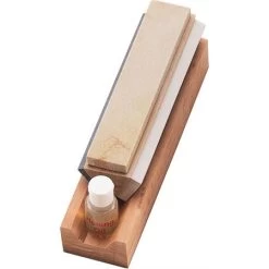 AC 22 8 Inch Tri Hone Sharpner With Honing Oil
