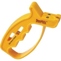 AC 60 Knife And Scissors Sharpener With Yellow Plastic Handle