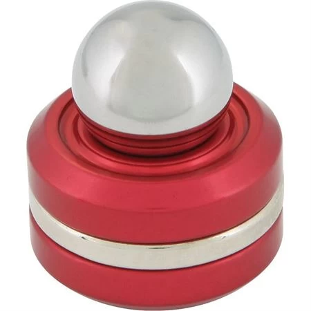 TEC Accessories 3055 Orbiter LT Fidget Device Chrome Steel Ball With Red Finish - Image 2