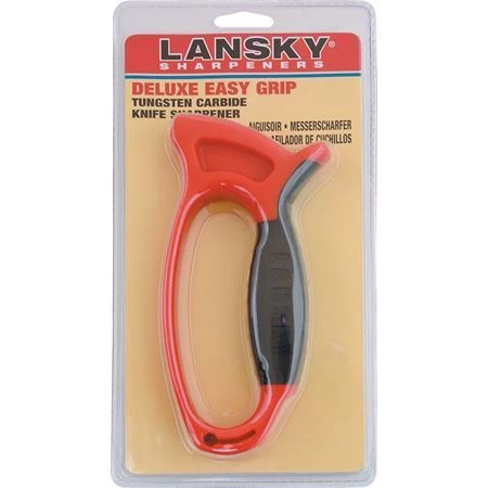 Lansky 09890 Deluxe Easy Grip Sharpener With Red Plastic Frame - Image 3
