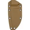 ESEE 40CB Model 3 Sheath With Molded Coyote Brown Zytel Construction Without Boot Clip