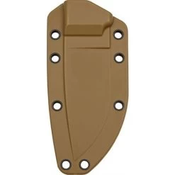 ESEE 40CB Model 3 Sheath With Molded Coyote Brown Zytel Construction Without Boot Clip