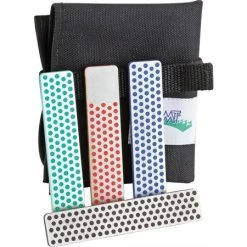 DMT W4K Diamond Whetstone Kit With Black Nylon Storage Case