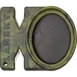 Lansky 48 Quick-Fix Crock Stick & Tungsten Carbide Sharpener With Camo Finish
