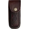 Pakistan 31164 Folding Knife Sheath With Brown Leather Construction