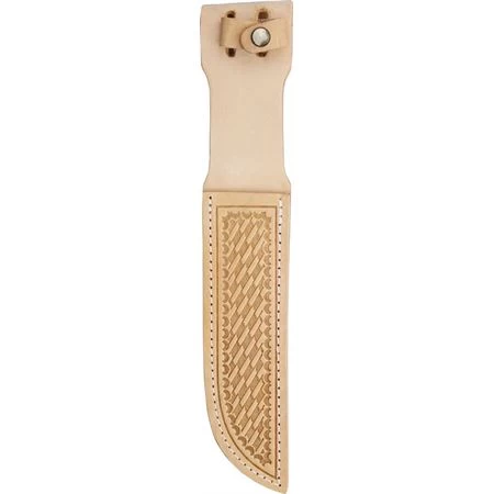 Sheath 214 7 Inch Straight Knife Sheath With Natural Leather Construction
