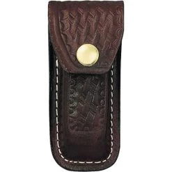Sheath 248 Swiss Army Style Knife Sheath With Brown Leather Construction