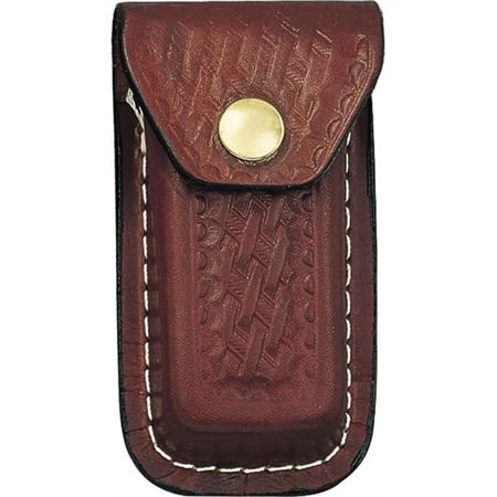Sheath 249 Swiss Army Style Knife Sheath With Brown Leather Construction
