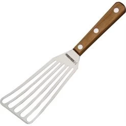 Forschner 7625910 Chef's Slotted Fish Turner With Brown Wood Handle