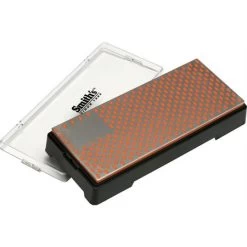 Smith's AC156 Diamond Sharpening Bench Stone With Black Composition Housing