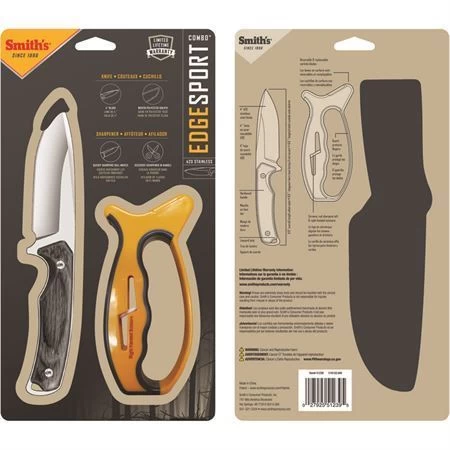 Smith's Sharpeners 51239 EdgeSport Fixed Blade Combo - Image 2