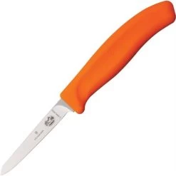 Swiss Army 5590608S9 Vent Boning/Poultry Knife With Orange Nylon Handle