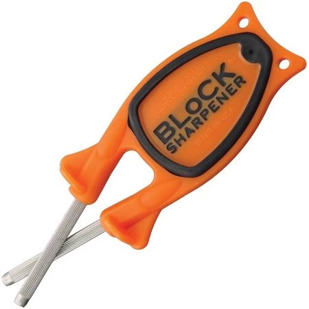 Block Sharpener OCK02 The Block Knife Sharpener Orange And Black