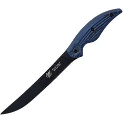 Camillus 18126 7 Inch Cuda Wide Fillet Knife With Blue And Black Handle