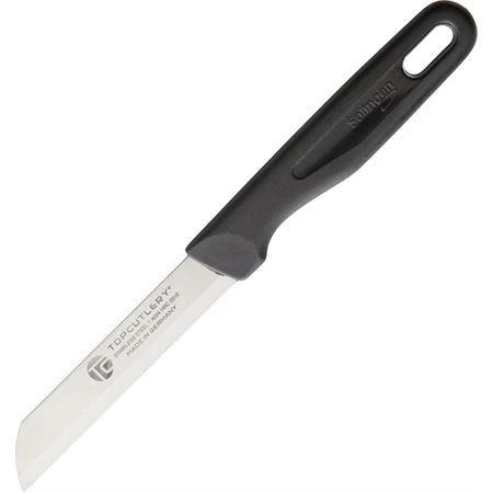 Top Cutlery 17343B Solingen Paring Micro Serrated With Black Handle