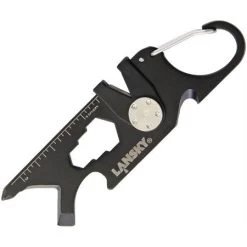 Lansky 50510 Lansky Sharpeners Roadie Keychain Multi Tool With Black Stainless Construction
