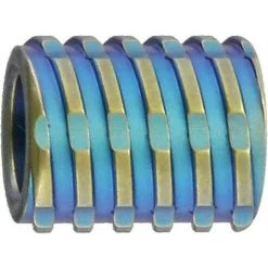 WE A02C Bead Blue With Titanium Construction