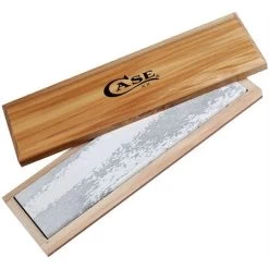 Case 09397 Bench Top Sharpening Kit With Wooden Storage Case