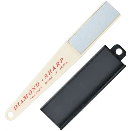 Forever 3 Large Diamond Sharpener With Black Plastic Sharpening Stand