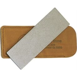 Eze-Lap 66F Diamond Sharpening With With Leather Storage Pouch