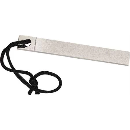 Eze-Lap EZL11 Eze Edge Double Sided Diamond Pocket Sharpener With Black Cord Lanyard