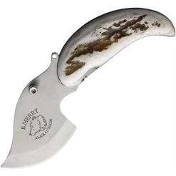B Merry UCA Caribou Antler Pocket Ulu